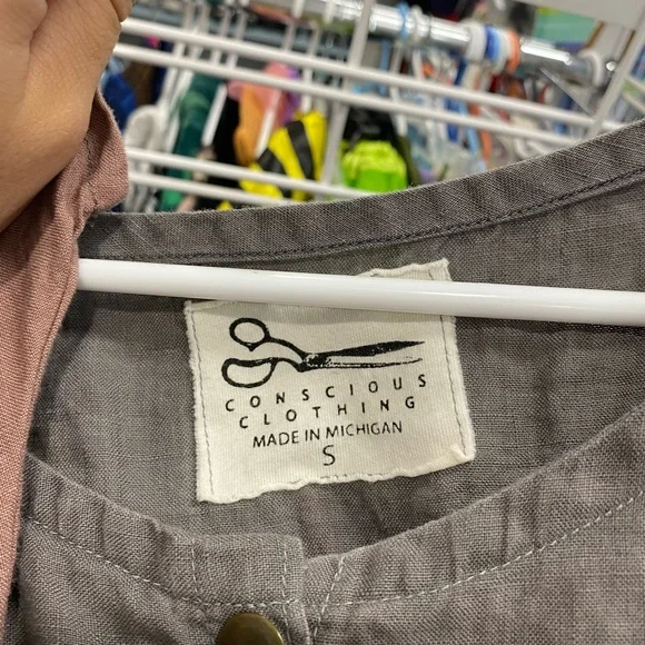 Conscious Clothing BUNDLE (2) Riva Snap Dress | Small - Picture 8 of 8